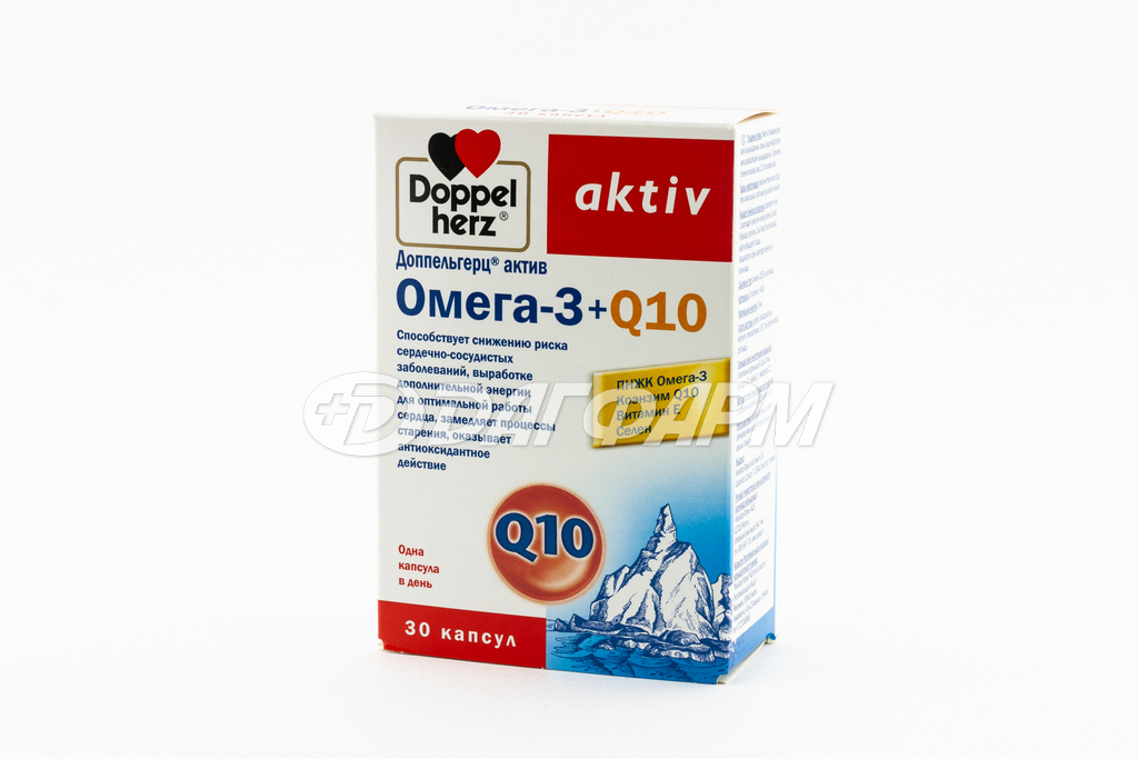 DOPPEL HERZ AKTIV доппельгерц актив омега-3+q10 n30 капс