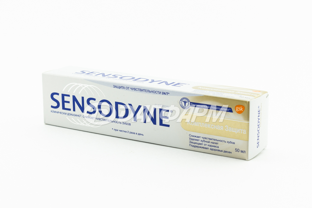 SENSODYNE паста зубная комплексная защита 50мл