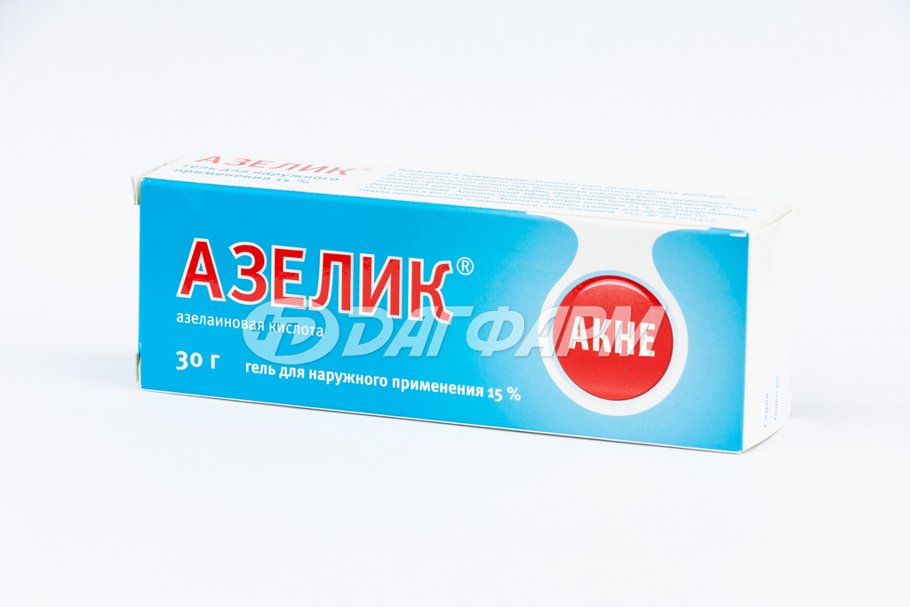 АЗЕЛИК гель для лица 15% 30г