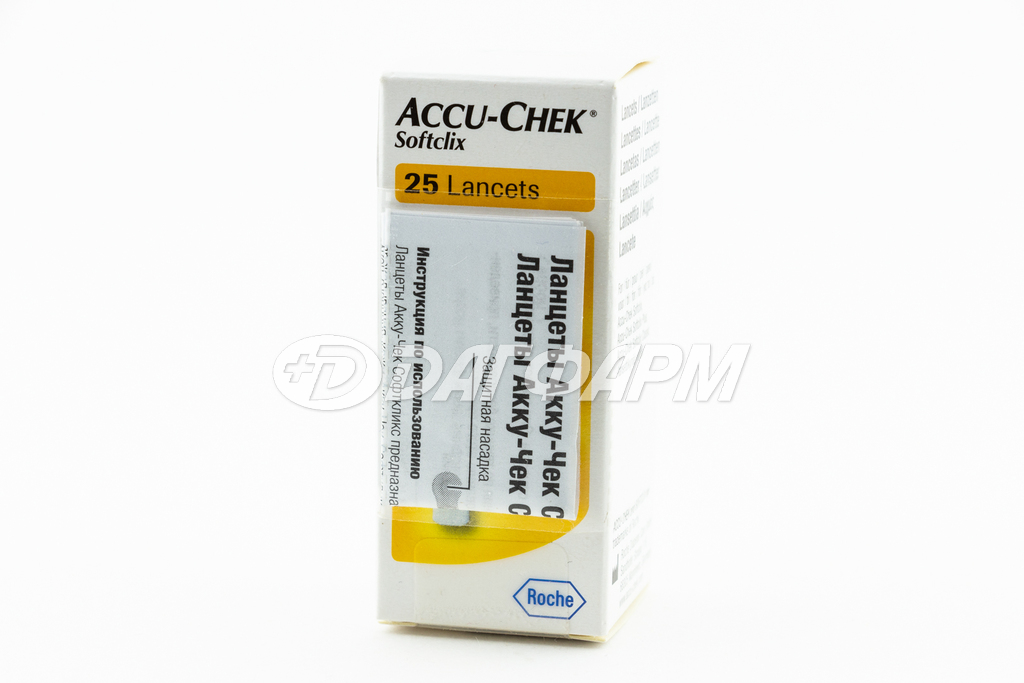 ACCU-CHEK Softclix ланцеты №25