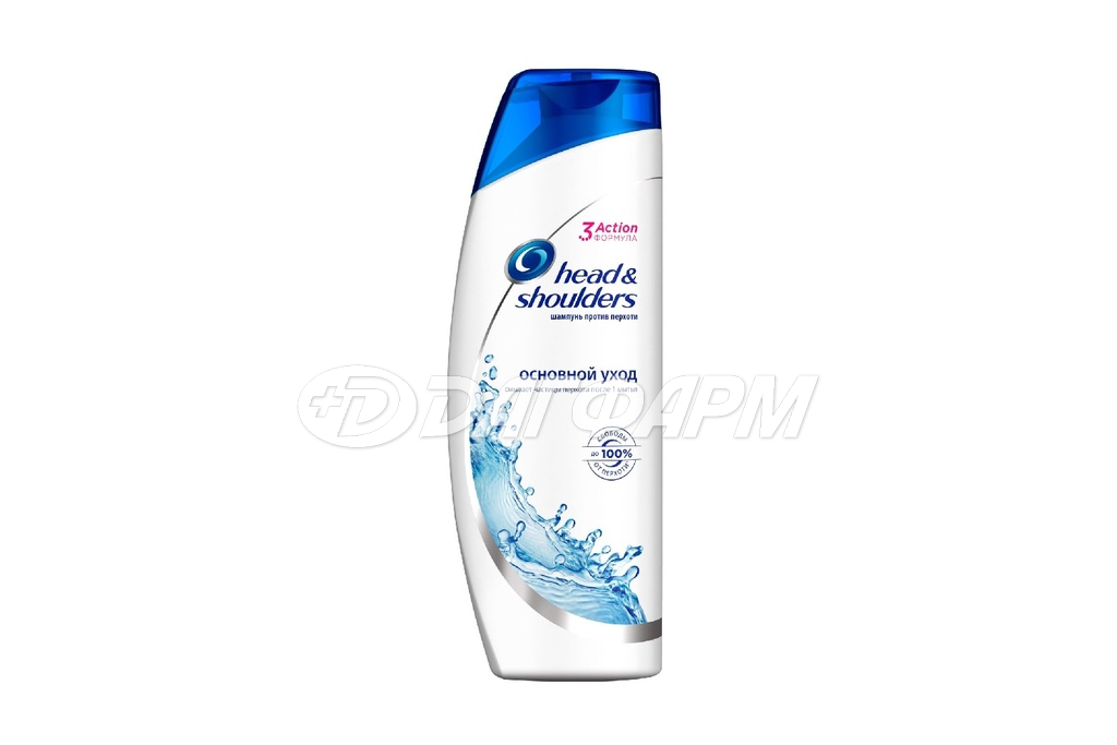 HEAD & SHOULDERS шампунь против перхоти основной уход 400мл