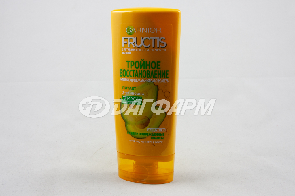 GARNIER FRUCTIS  бальзам д/волос тройное восстановление 200мл