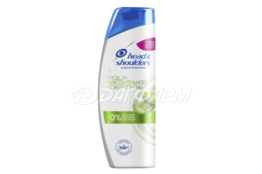 HEAD & SHOULDERS  шампунь п/перхоти уход за чувств/кожей головы 400мл