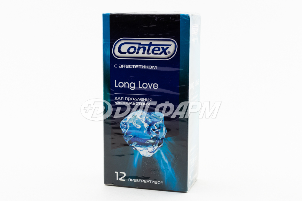 CONTEX презервативы LONG LOVE с анестетиком №12