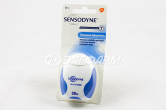 SENSODYNE нить зубная объемная 30м