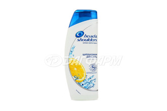 HEAD & SHOULDERS  шампунь п/перхоти цитрусовая свежесть 400мл