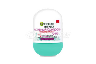 GARNIER MINERAL DEO дезодорант-ролик Активный контроль 50мл